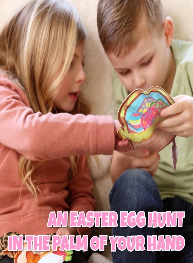 Vango BIZYBOO Easter Egg Busy Bag Scavenger Hunt - Hidden Object Search Sensory Matching Game for Kids 2 and Up (Purple) - Image 3